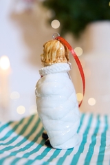 Керамическая елочная игрушка 