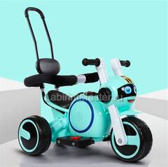 Детский электромотоцикл "Трицикл BKY-188" зеленый