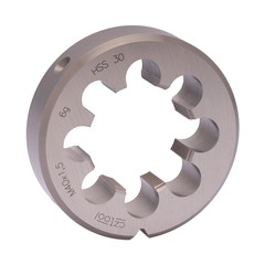 Плашка М40х1,5 DINEN22568 HSS 6g 75х20мм Bucovice(CzTool) 240401