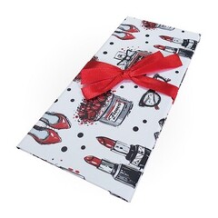 Коробка-конверт для денег, Модница с бантом, 17*8,3 см, 1 шт.