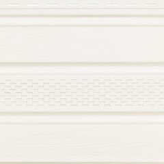 Софит широкий Альта-Профиль с центральной перфорацией Белый 3000х300 мм