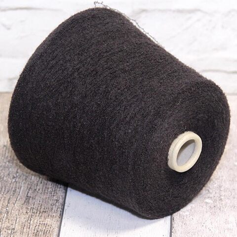 Микробукле кашемир (32%) с альпакой GARGANTU / SPUMA 1800 кофе