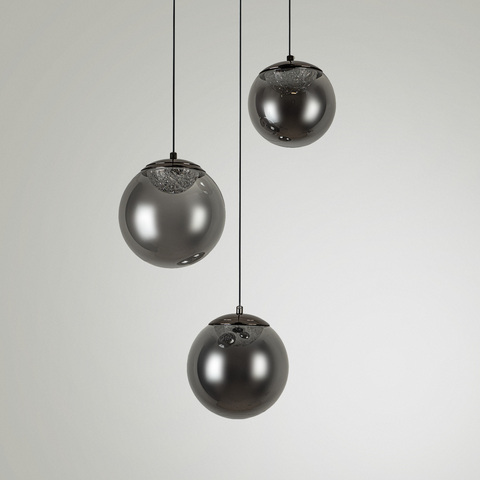 Подвесной светодиодный светильник Modelux ML.2338.3R BK