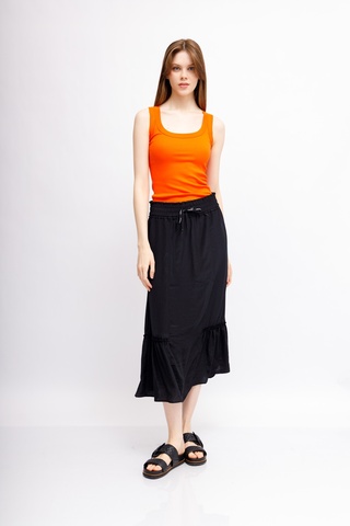 Marc Cain Sports Топ - майка из фирменного хлопкового трикотажа