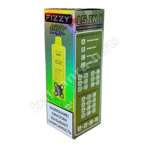 Fizzy Smart (15 в 1) 150K затяжек - Черника со Льдом