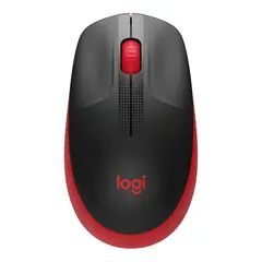 Мышь беспроводная Logitech M190 red ( USB, оптическая, 1000dpi, 3but) (910-005908)