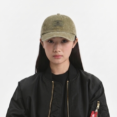 Бейсболка Alpha Industries Battlewash Cap Olive (Зеленая)