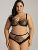 Трусики бразилиана Ava LIANA 2144 brazyliany black