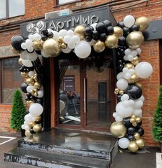 Оформление входной группы Золотые Жемчужины