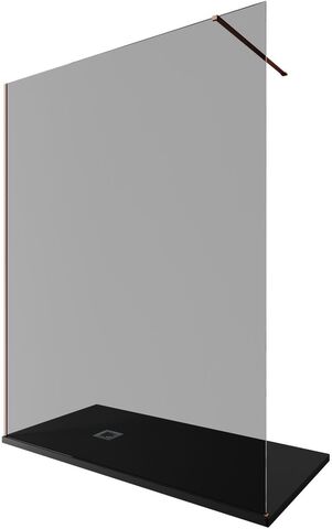 Allen Brau Infinity 3.21036.60.T Душевая перегородка, цвет: медь