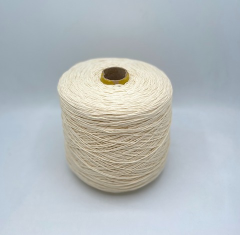Бобинная пряжа (пр.Италия), art-USA Cotton supersoft , 325м/100гр. 100% Хлопок Pettinato(чесаный хлопок) цвет-Крем, арт.30188