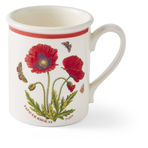 Кружка 340мл Portmeirion Ботанический сад. Летний луг Мак