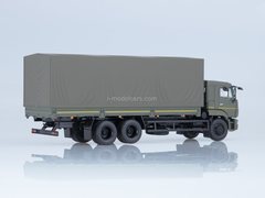 KAMAZ-65117 flatbed truck (restyling) with awning 1:43 Start Scale Models (SSM)