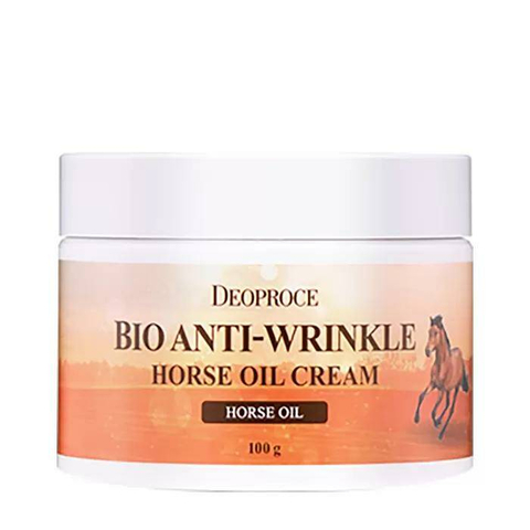 Deoproce Horse Биокрем против морщин с лошадиным жиром Deoproce Bio Anti Wrinkle Horse Oil Cream