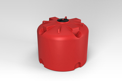 Емкость для КАС ЭкоПром TR 4500 л. вертикальная транспортная (200x200x173см;красный) - арт.555360