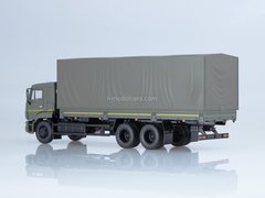 KAMAZ-65117 flatbed truck (restyling) with awning 1:43 Start Scale Models (SSM)