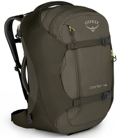 Картинка рюкзак для путешествий Osprey Porter 46 Castle Grey - 1