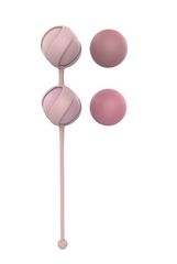 Набор из 4 розовых вагинальных шариков Valkyrie - 