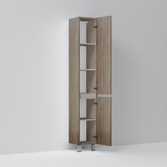 Шкаф-пенал напольный 30 см, правый, светлый дуб AM.PM Gem S - M91CSR0306OF