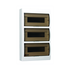 Щиток распределительный навесной DEKraft ЩРН-П-36, 36 модулей, IP41, пластиковый