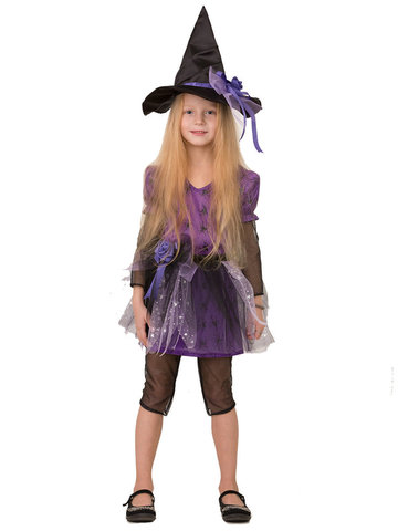 Карнавальный костюм детский Ведьмочка