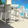 Стул пластиковый барный, Siesta Contract Jamaica, белый