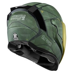 Шлем ICON Airflite Battlescar 2, зеленый