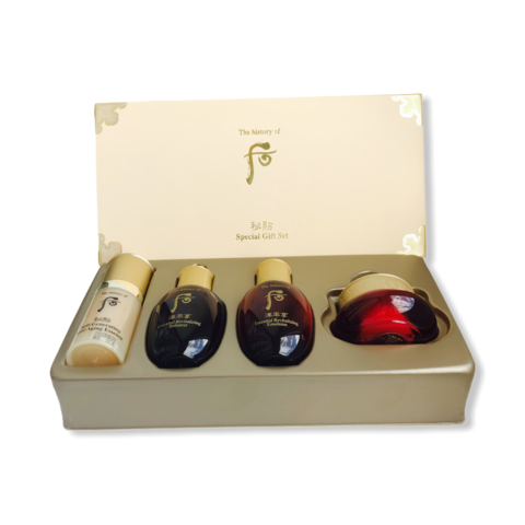 The History Of Whoo Congjinhyang Special Gift Set of 4 items Miniatures