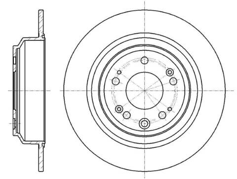 Диск тормозной G-brake  GR-01865