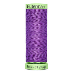 Нить Top Stitch 30/30 м для декоративной отстрочки, Gutermann, 391 сиреневый