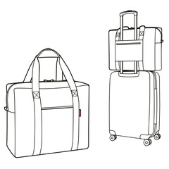 Сумка складная mini maxi touringbag dots