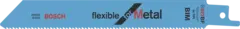 Сабельное пильное полотно S 922 BF Flexible for Metal Bosch 2608656014
