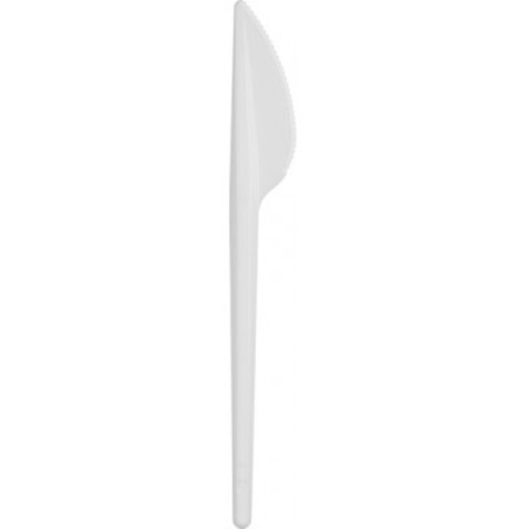 Нож одноразовый белый, 165мм, 12 шт. ПС