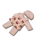 Пижама с воротничком - Розовый. Одежда для кукол, пупсов и мягких игрушек.
