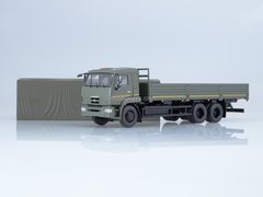 KAMAZ-65117 flatbed truck (restyling) with awning 1:43 Start Scale Models (SSM)