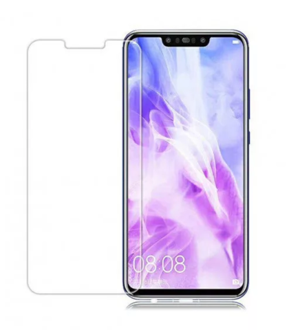 Защитное стекло 2.5D 0,3 мм 9H Premium с отступами от края экрана для Huawei Y9 2019 (Глянцевое)