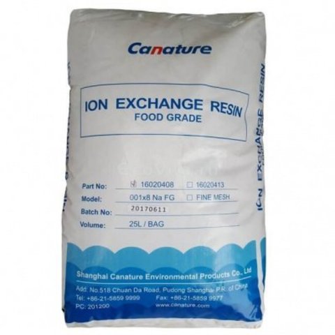 Смола ионообменная Canature Resin NaFG (25L/Bag)