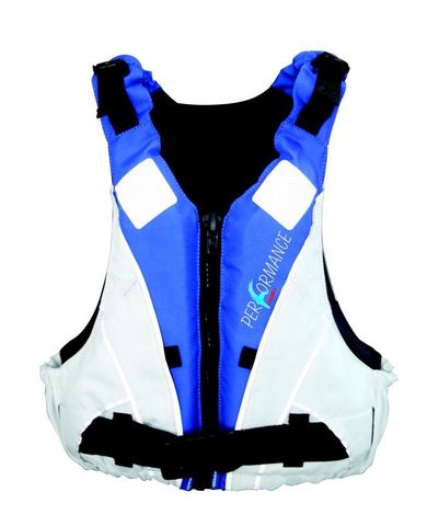 Жилет страховочный детский Performance Buoyancy 25-40 кг, бело-синий