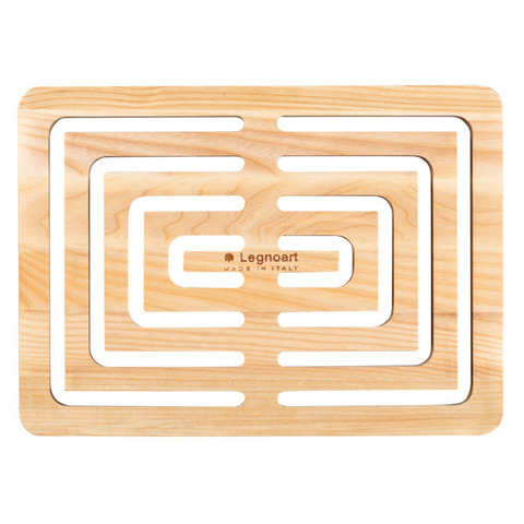 Доска для хлеба 36х26.8х3.5см Legnoart Vitto бежевая