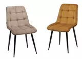 фото 3 Стул CHIC BLUVEL-40 бежевый / черный каркас М-City на profcook.ru