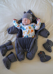 Зимний комбинезон (светлый графит)