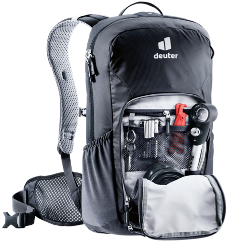 Картинка рюкзак велосипедный Deuter Bike I 20 Black-Black - 5