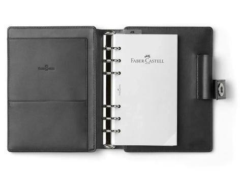 Кожаный органайзер Faber-Castell, Personal Classic Leather Collection, Black (188850)