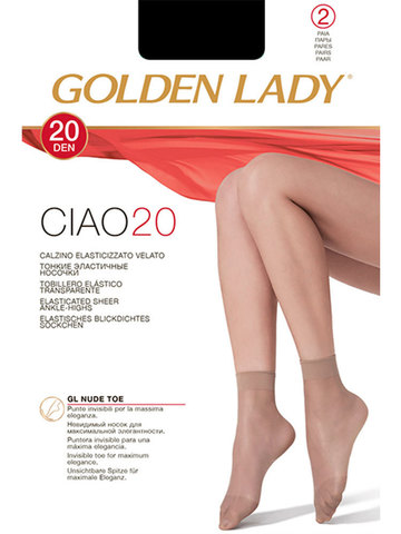 Женские носки Ciao 20 (2 пары) Golden Lady