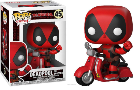 Фигурка Funko POP! Rides Deadpool Deadpool & Scooter 30969