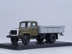 GAZ-3307 engine ZMZ-513 wooden board khaki gray Start Scale Models (SSM) 1:43