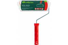 80196 Валик "Эмали" , 180 мм, ворс 12 мм, D - 48 мм, D ручки - 6 мм, полиамид,полиакрил Сибртех