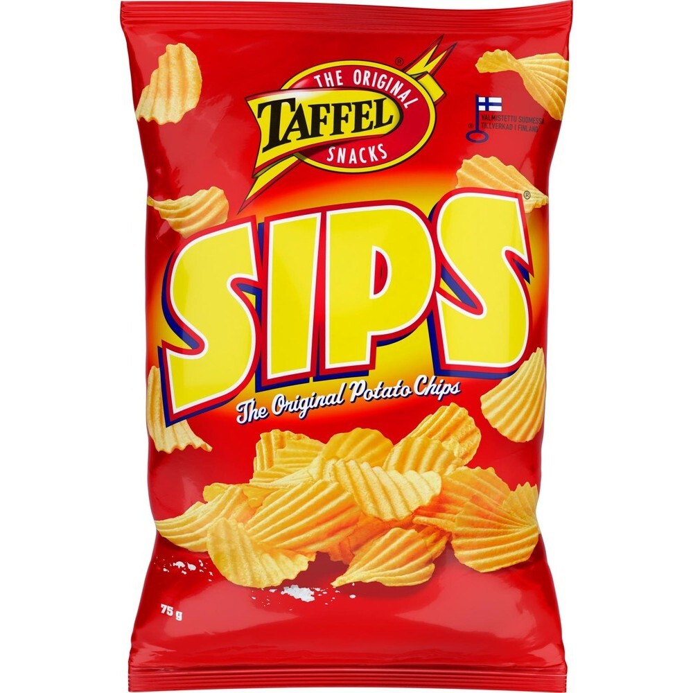 Чипсы Taffel Sips Suolattu Perunalastu 75G – купить за 252 ₽ с ...