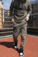 Штаны тёмно-оливковые Yakuza Premium 3629-2