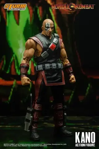 Фигурка Кано масштаб 1/12 Мортал Комбат Storm Collectibles